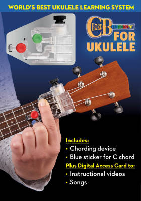 Hal Leonard - ChordBuddy for Ukulele: Complete Learning Package - Chording Device/Digital Access (Videos/Songs)