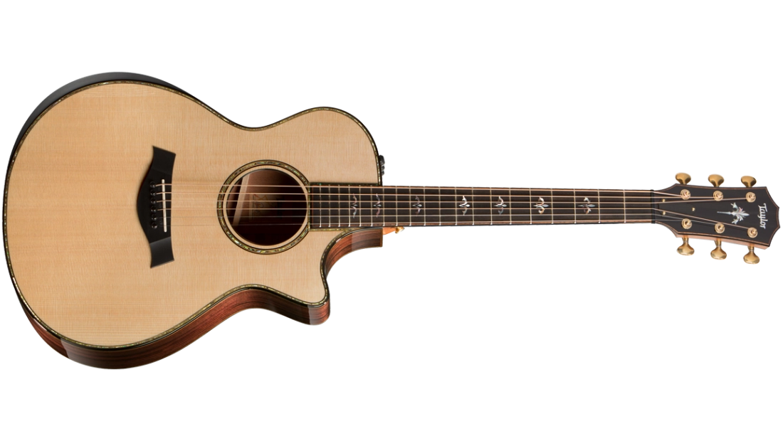 912ce Grand Concert Acoustic-Electric with V-Class Bracing, Radius Armrest