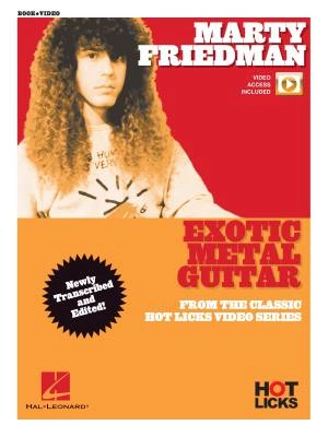 Hot Licks - Marty Friedman: Exotic Metal Guitar - Guitar TAB - Book/Video Online