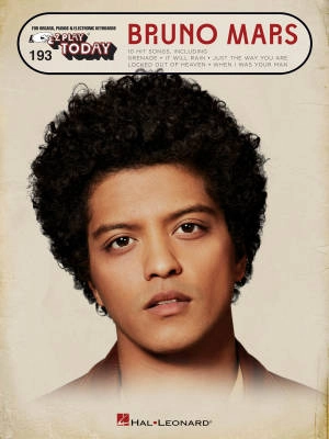 Hal Leonard - Bruno Mars: E-Z Play Today #193 - Electronic Keyboard - Book