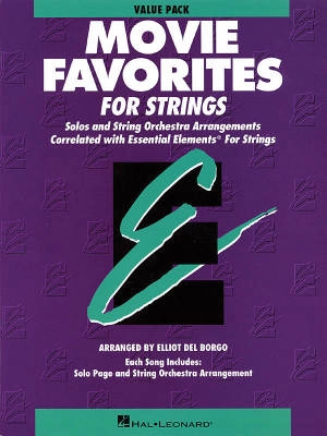 Hal Leonard - Essential Elements Movie Favorites for Strings - Del Borgo - Value Pack