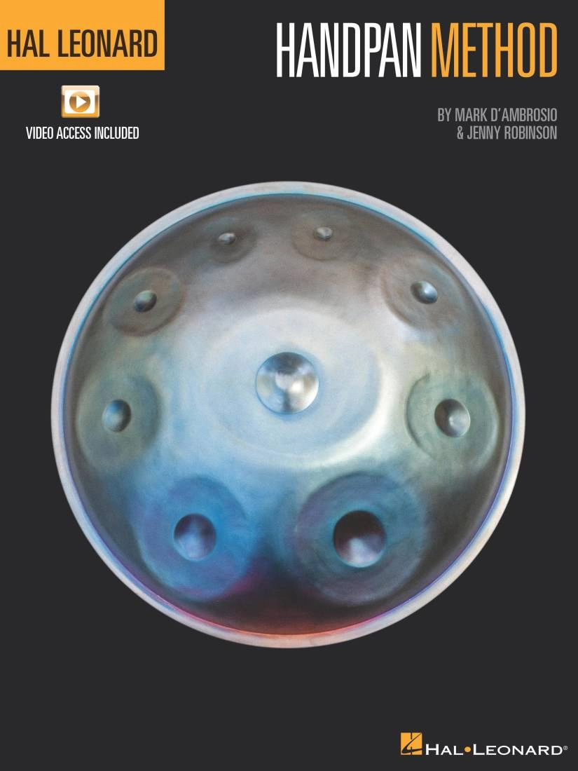 Hal Leonard Handpan Method - D\'Ambrosio/Robinson - Book/Video Online