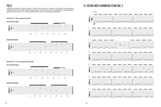 Hal Leonard Handpan Method Music Instruction (288061) by Hal Leonard