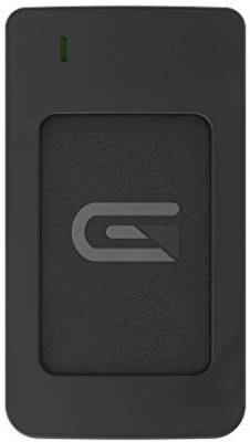 Atom RAID SSD USB-C Hard Drive - 4TB, Black