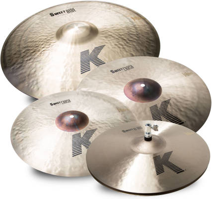 K Sweet Cymbal Pack (14\'\'H,16\'\'C,18\'\'C,21\'\'R)