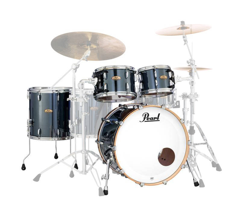 Session Studio Select 4-Piece Shell Pack (22,10,12,16) - Black Mirror Chrome