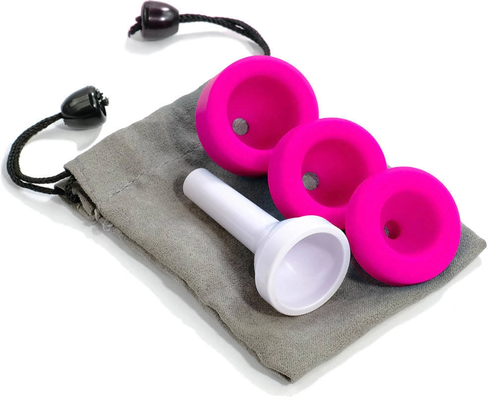 jHorn Mouthpiece Set - White/Pink