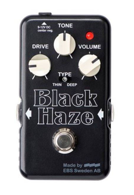 Black Haze Distortion/Overdrive Pedal