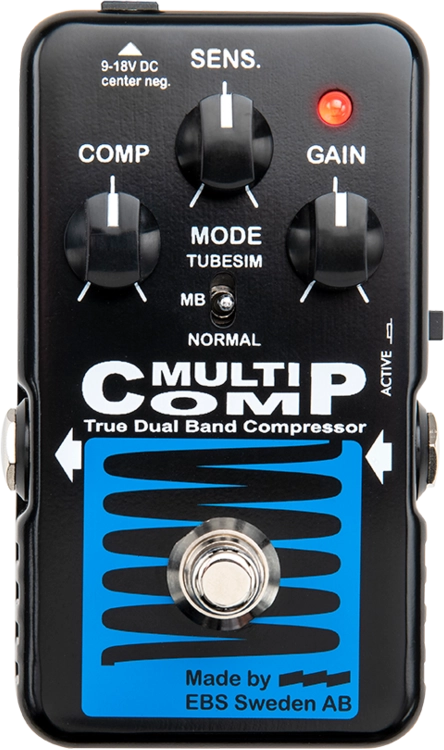 MultiComp Blue Label Compressor Pedal