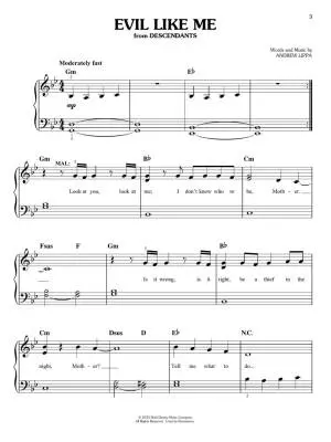The Descendants: Easy Piano Collection - Book