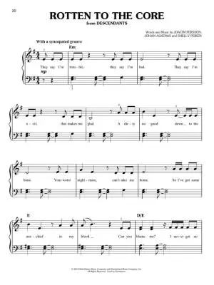 The Descendants: Easy Piano Collection - Book
