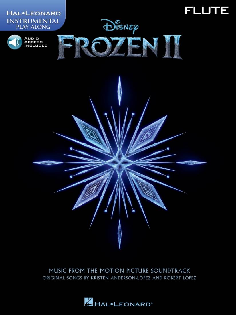 Frozen 2: Instrumental Play-Along - Lopez/Anderson-Lopez - Flute - Book/Audio Online