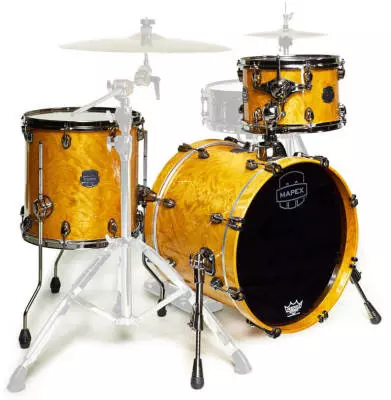 Saturn V Exotic Rock 3-Piece Shell Pack - Amber Maple Burl