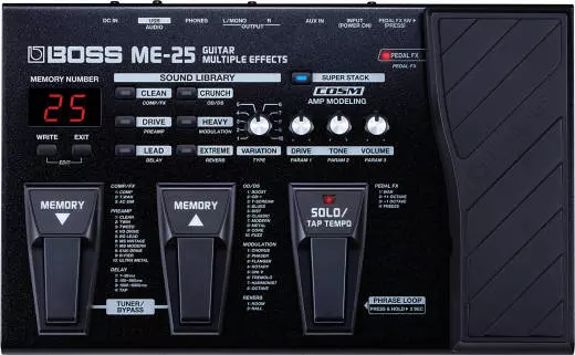 ME-25 Multi Effect Processor w/ Adapt