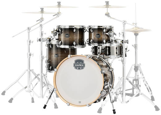 Mapex - Armory Fusion 5-Piece Shell Pack (20,10,12,14,SD) - Black Dawn
