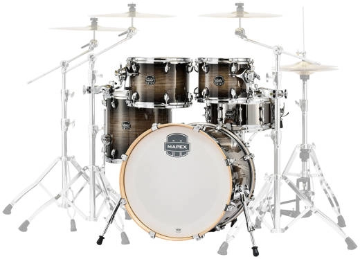 Mapex - Armory 5-Piece Shell Pack (20,10,12,14,SD) - Black Dawn