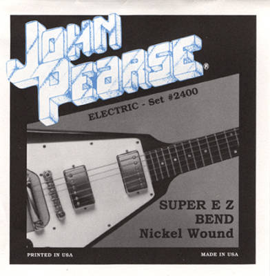 John Pearse - Extra Light Electric Strings