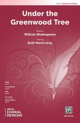 Alfred Publishing - Under the Greenwood Tree - Shakespeare/Gray - SATB