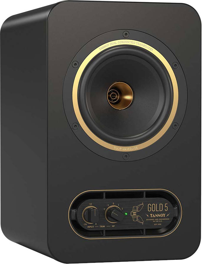 GOLD 5 Powered 200W Dual Concentric Monitor with 5\'\' Woofer (Single)