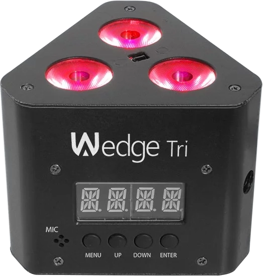 Wedge Tri 3x3W LED Wash