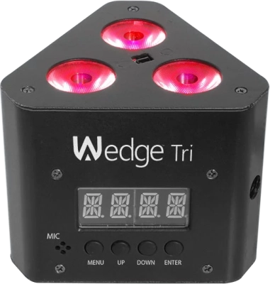 Wedge Tri 3x3W LED Wash
