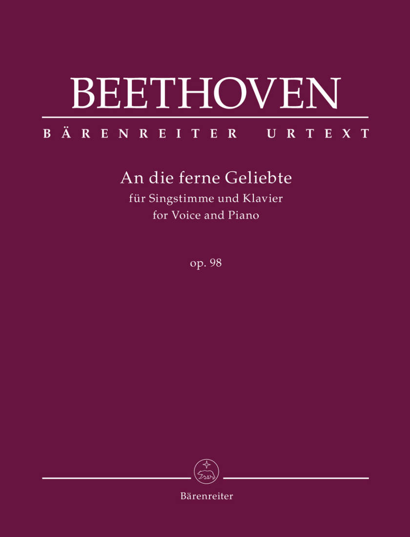 An die ferne Geliebte, op. 98 - Beethoven/Cooper - Voice/Piano - Book