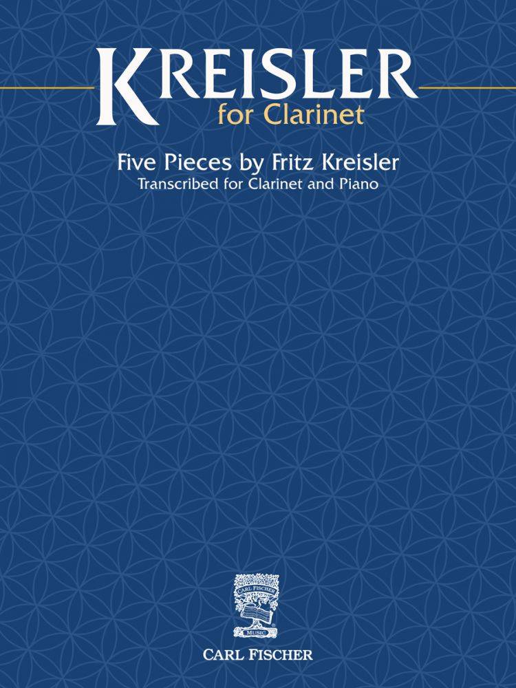 Kreisler for Clarinet - Langenus/Leidzen - Clarinet/Piano - Book