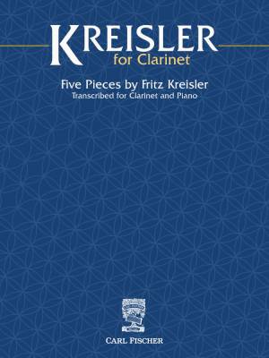 Carl Fischer - Kreisler for Clarinet - Langenus/Leidzen - Clarinet/Piano - Book