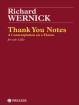 Theodore Presser - Thank You Notes: A Contemplation on a Theme - Wernick - Solo Cello - Sheet Music