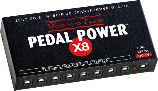 Pedal Power X8 Compact Isolated Pedal Board Power Supply