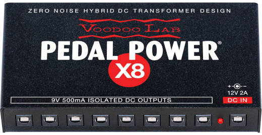 Pedal Power X8 Compact Isolated Pedal Board Power Supply