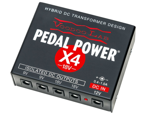 Pedal Power X4 18V Isolated Guitar Pedal Power Supply