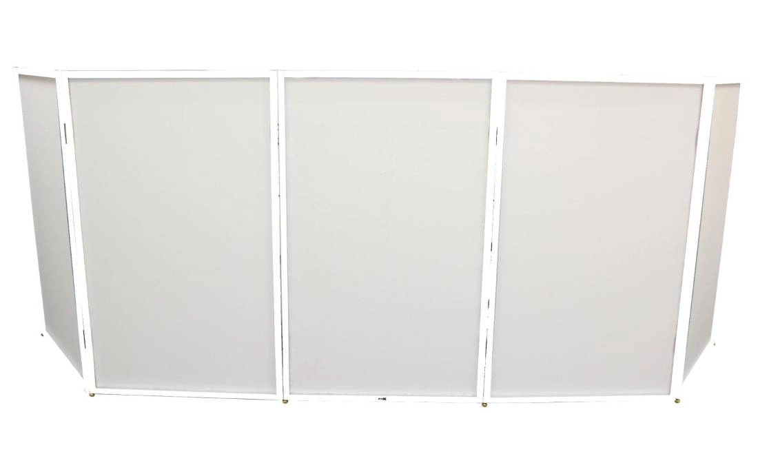 5-Panel DJ Facade with White Frame/Scrims/Carry Case