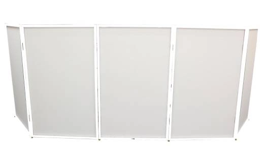 5-Panel DJ Facade with White Frame/Scrims/Carry Case