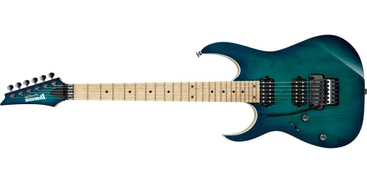 RG652AHM Prestige Series Electric Guitar - Nebula Green Burst - Left-Handed