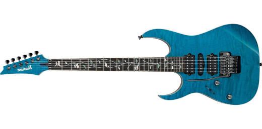 RG J-Custom Electric Guitar with Case - Chrysocolla - Left-Handed