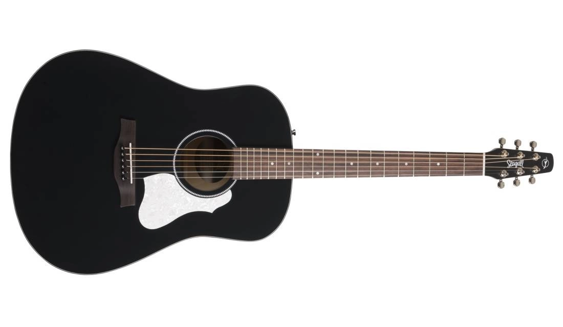 S6 Classic Black A/E Acoustic Guitar