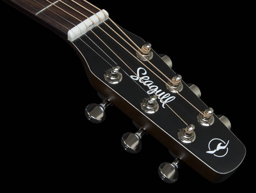 S6 Classic Black A/E Acoustic Guitar