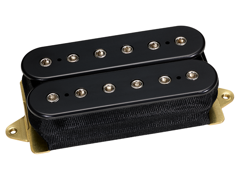 Super Distortion Humbucker - Black with Nickel Poles