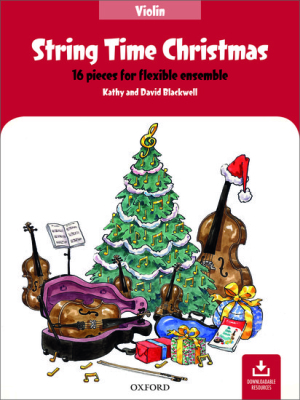 Oxford University Press - String Time Christmas - Blackwell/Blackwell - Violin - Book