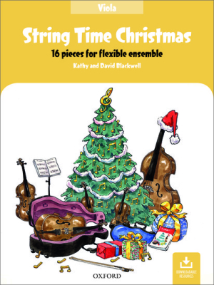 Oxford University Press - String Time Christmas - Blackwell/Blackwell - Viola - Book