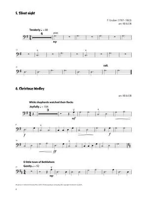 String Time Christmas - Blackwell/Blackwell - Double Bass - Book