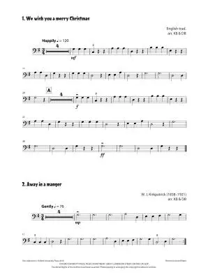 String Time Christmas - Blackwell/Blackwell - Double Bass - Book