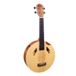 Concert Ukulele -  Round Body w/bag
