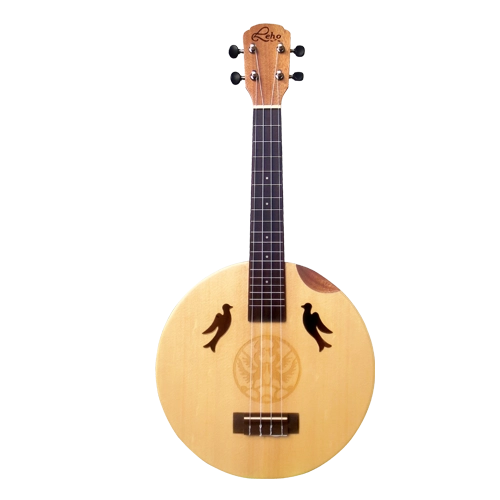 Concert Ukulele -  Round Body w/bag