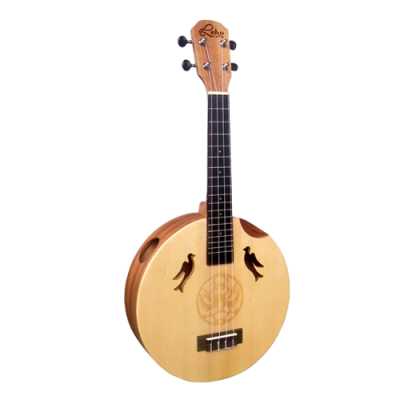 Concert Ukulele -  Round Body w/bag