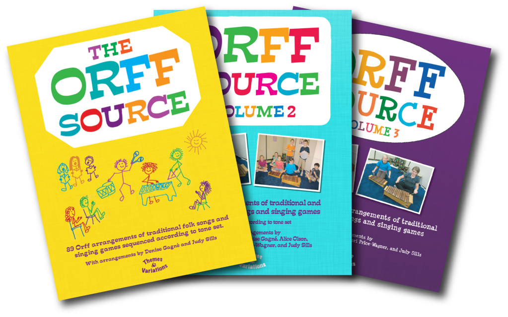The Orff Source Volumes 1-2-3 - Books