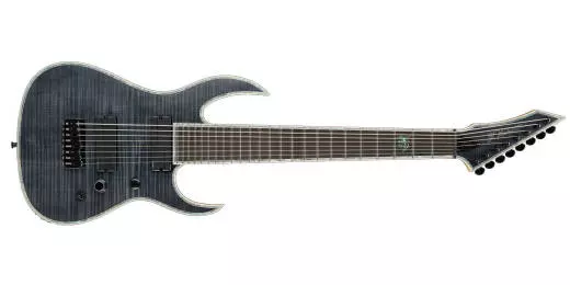 B.C. Rich - Shredzilla Extreme 8-String Electric Guitar Flame Maple - Trans Black Satin