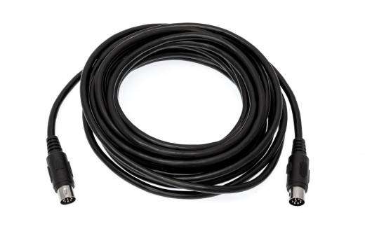 8 Pin DIN Cable for Footswitches - 25ft
