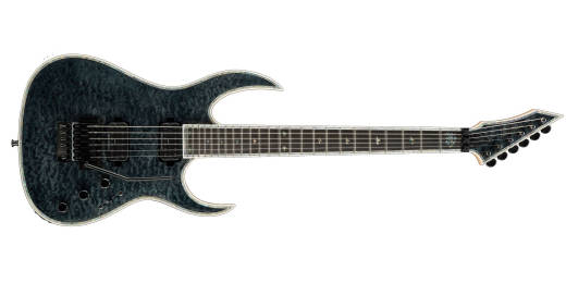 B.C. Rich - Shredzilla Prophecy Archtop with Floyd Rose - Trans Black Quilted Maple
